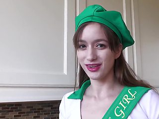 Cute Scout Braylin Bailey Sells Her Cookies With A Side Of Creampie In
