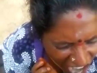 Tamil Amma giving blowjob