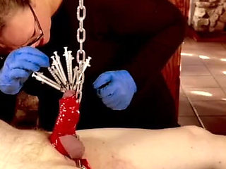 Dominatrix mistress April - Porcupine cock aiotr