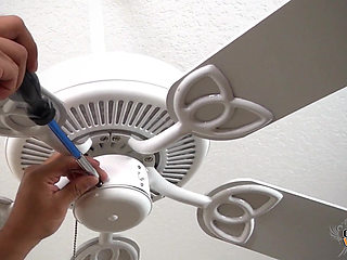 Repairman Threeway! Carmen and Amber!