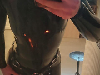 Catsuit and Strapon - Mistress Julia