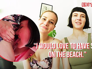 Ersties - Hot Lesbians Sally & Delfine Do Naughty Things In a Room