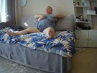 Mother-in-law's Big Hairy Pussy Craves a Big Hard Cock