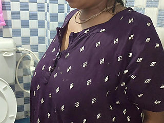 Squirt in bathroom show