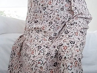 CD teases in lingerie