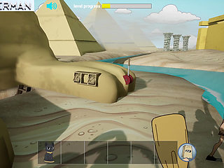 Complete Gameplay - Fuckerman, Boobs Of Egypt 0.1