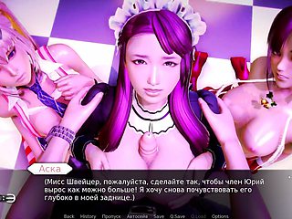 Naughty anime girl gets wild with adult toys in spy-themed action