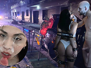 A Big-assed Traffic Officer Searches My Trunk, and I Break His Pussy and Cum on His Face Twice. Pelaconbarba Ft. Sweetflorr