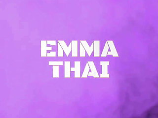 Emma Thai Teasing and Dancing in Green Bra