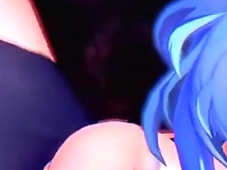 Genshin Impact - Ganyu’s Sloppy Blowjob and Squirting Orgasm - 3D Hentai Animations