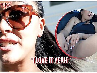 Sexy Jin Masturbates While Being Drove Around In A Taxi