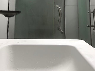 Caught on Camera While a Girl Showers at the Spa