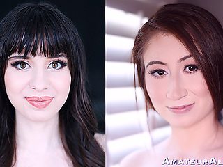 Codey Steele and Ava Davis's brunette clip by Amateur Allure