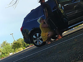 We got to the store before it opened, soo...