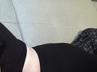 Charlie's Accidental Cock Tease While Texting Her Boyfriend - Dreamgirls in Socks