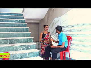 Beautiful Bhabhi Cheating Sex with Security Guard! Hindi Malkin Sex