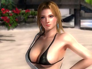 Tina Armstrong - DOA5 - nude posing - 3d billibongs