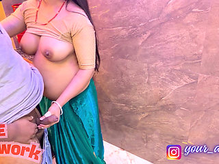 Alisha Got Fucked by Her Devar While Making Reels in the Kitchen