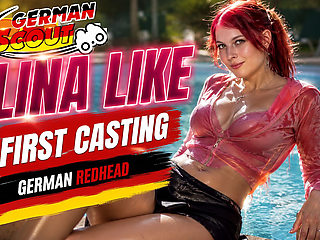 German Scout - Redhead German Girl Lina Like Talk to First Time Casting Fuck