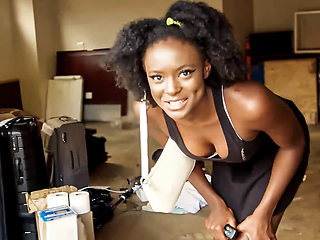 Hot Ebony Realtor Tricked Into Hardcore Interracial Sex By American Tourist
