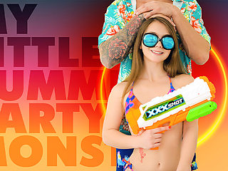 Mira Monroe & Quinton James in Little Summer Party Monster - ExxxtraSmall