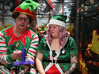 Naughty Elves on the Sex Toy Shelf Day 3