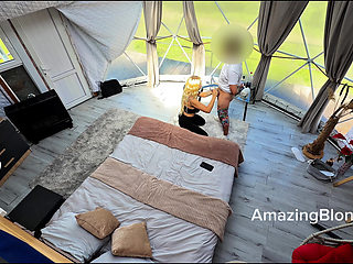 Met a Guy in a Mountain Dome Hotel and Gave Him a Blowjob