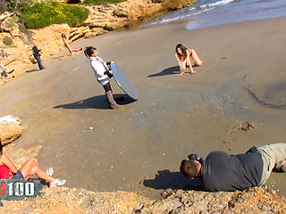 Sexy Video: Jessica Bitch Beach Shoot