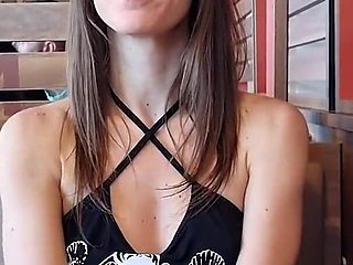 Fast Food Exhib for Lety Howl and Blowjob