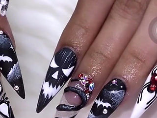 My New Halloween Nails ‍