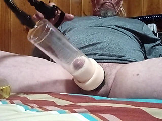 New Cock Vibrator and Pussy Pump