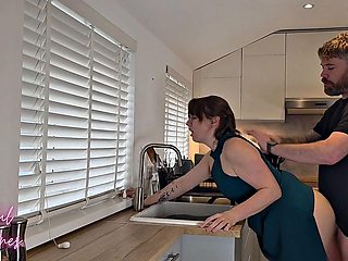 British Hairy MILF Stepmom Creampie Roleplay