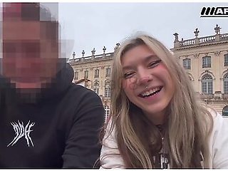 Vlog Meeting With A Subscriber Petite French Alt Tattooed In Public Is Going To Get A Big Cock