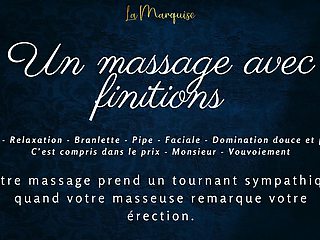 French Audio Porn Good long by your masseuse who notices your erection