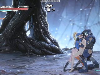 Sex game playthrough, walkthrough, side scroll