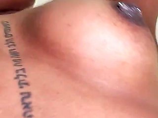 Sweaty Armpits Boobs Bouncing While Cleaning the Kitchen