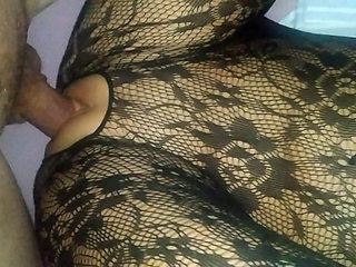 Hot sex with slut cumming on her