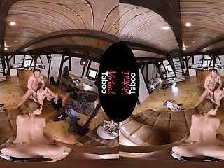 VIRTUAL TABOO - Slutty Stepmom Gives Her Ass For Orgy