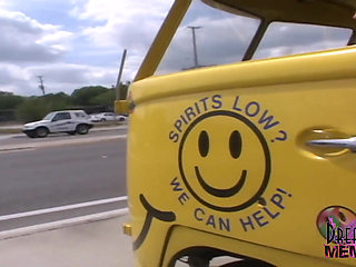 All Natural Cutie Bares All in Open Public Spots