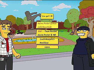 Simpsons, being dik, anime