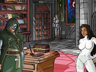 Xrgamer as Doom Pounds Angelas Tight Asshole with His Massive Monster Cock in Hentai Do