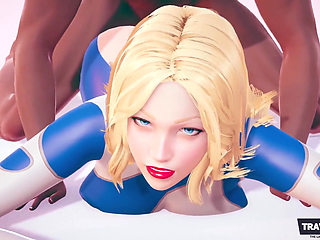 Invisible Woman Lying in Bed Getting Fucked by a Big Black Cock