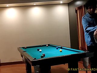 Giving My Best Friend Some Good Butt Massages After a Game of Pool Fantasiahardcoresex