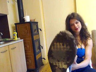 Teen goddess wants you to clean her dirty sneakers