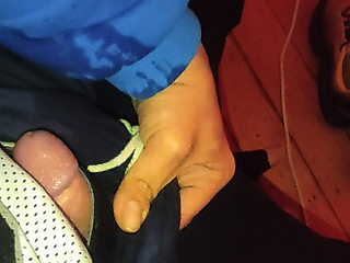 Dj Bro Pissing in Front of the Pc and Wet Pants VR the Mirror