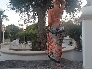 Outdoor Part of Selena's Daily Sex Games