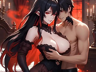 Vampire Step-Mom's Crimson Moon Seduction  Eternal Taboo Fantasy