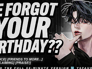 (Audio Erotica) Fucking Your Boyfriend's Roommate because he forgot your Birthday...