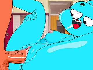 Nicole Watterson Fucks with Darwim - the Amazing World of Gumball Porn Parody Part 3