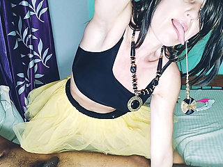 Nasty Horny Slut Making Interracial Love